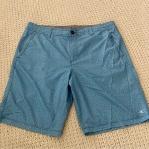 O'Neill Striped Blue Shorts NWOT